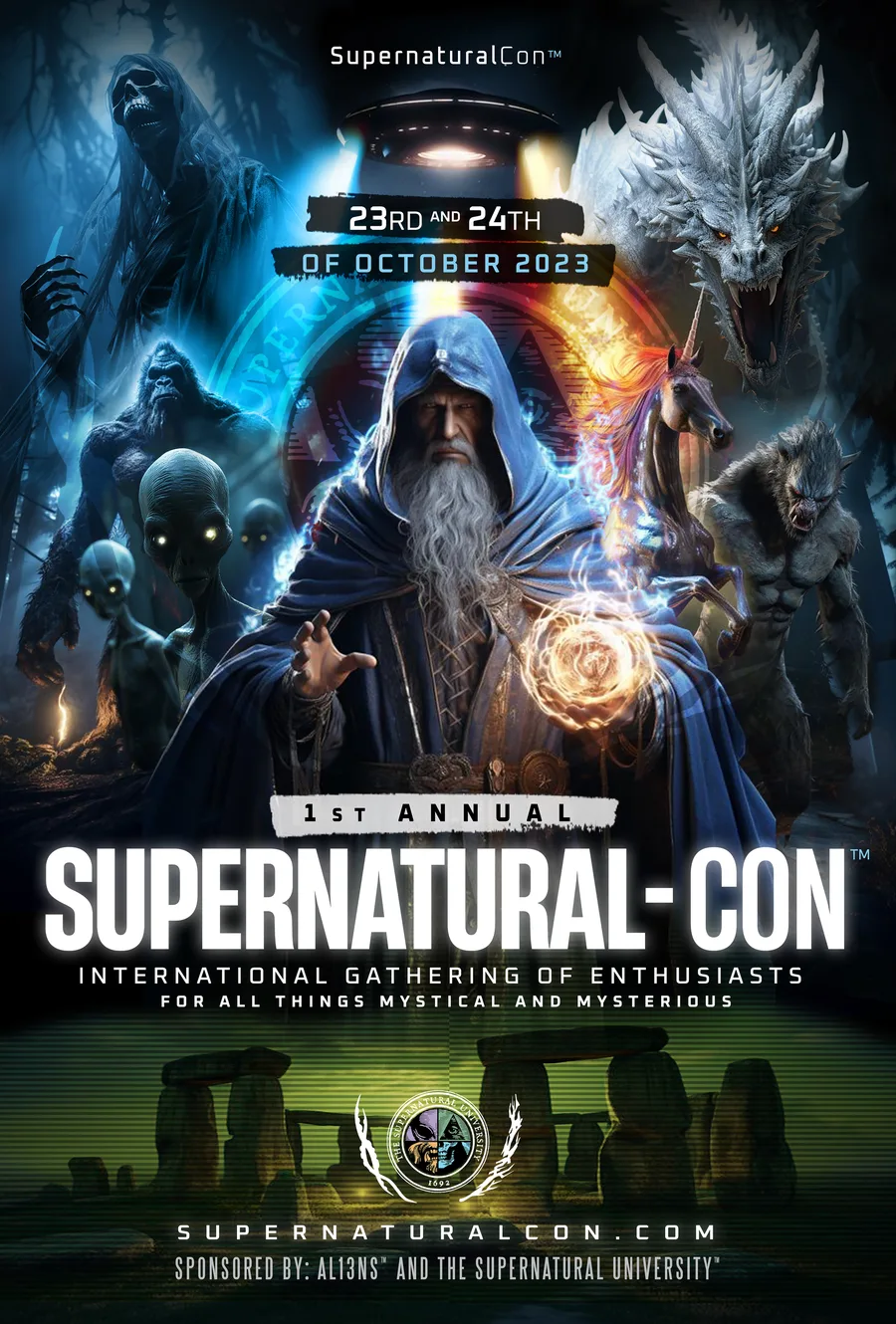 SupernaturalCon 2023 poster